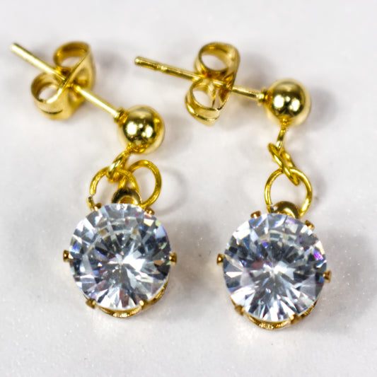 Rhinestone Dangle Earrings | Rhinestone Joy | Artisans Boutique