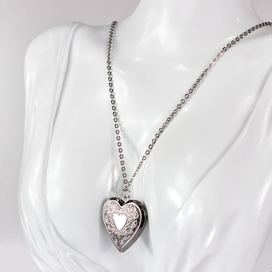 Photo Locket Necklace | Photo Heart Locket | Artisans Boutique