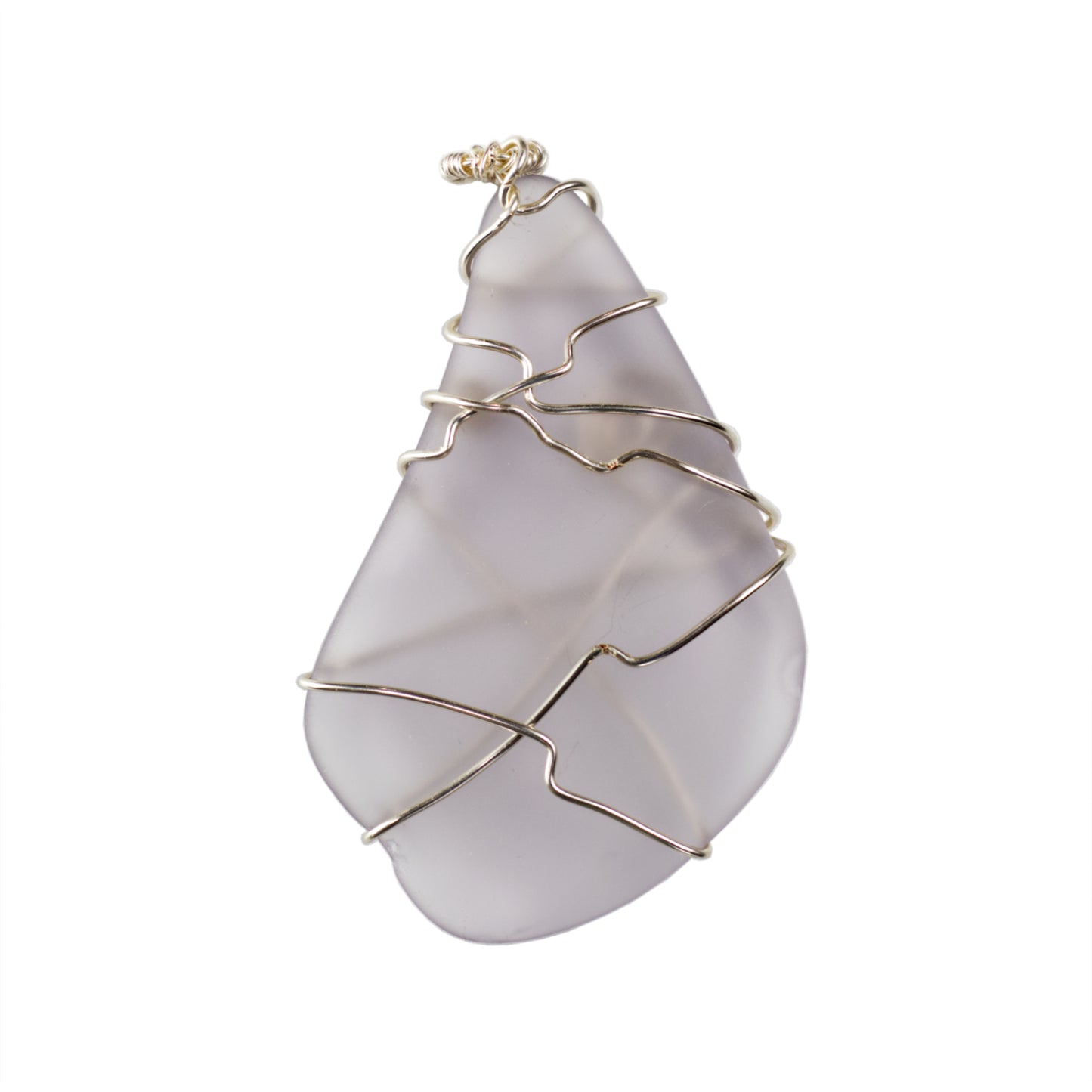 Artisan Sea Glass Pendant Necklace | Sea Glass Art | Artisans Boutique