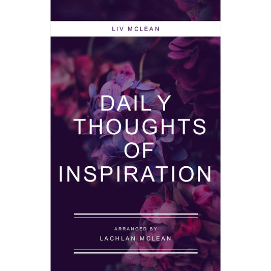 Daily Thoughts of Inspiration - COMING SOON
