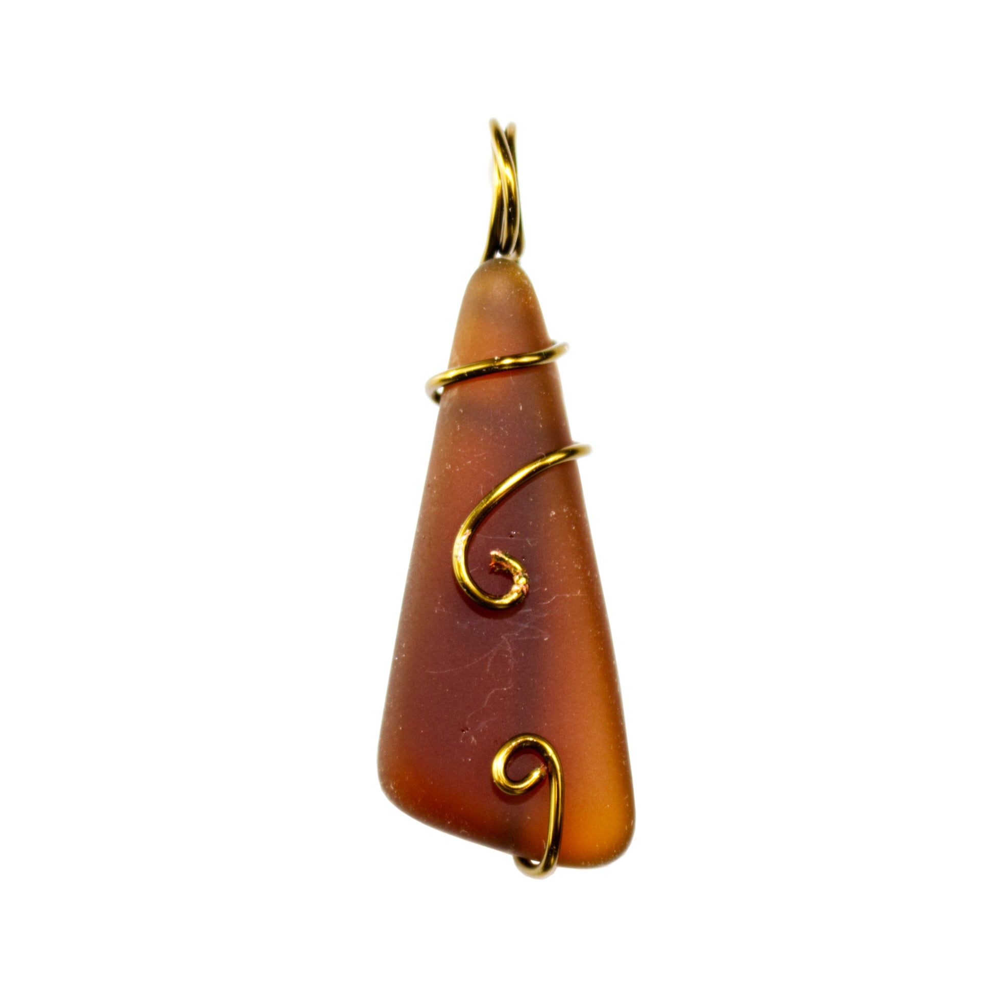 Genuine Sea Glass Necklaces | Sea Glass Pendant 14 | Artisans Boutique