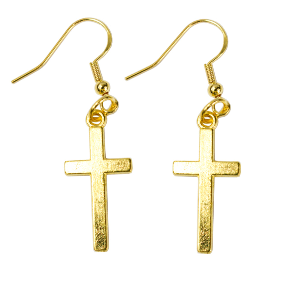 Cross Earrings And Necklace Set | Cross Jewelry | Artisans Boutique