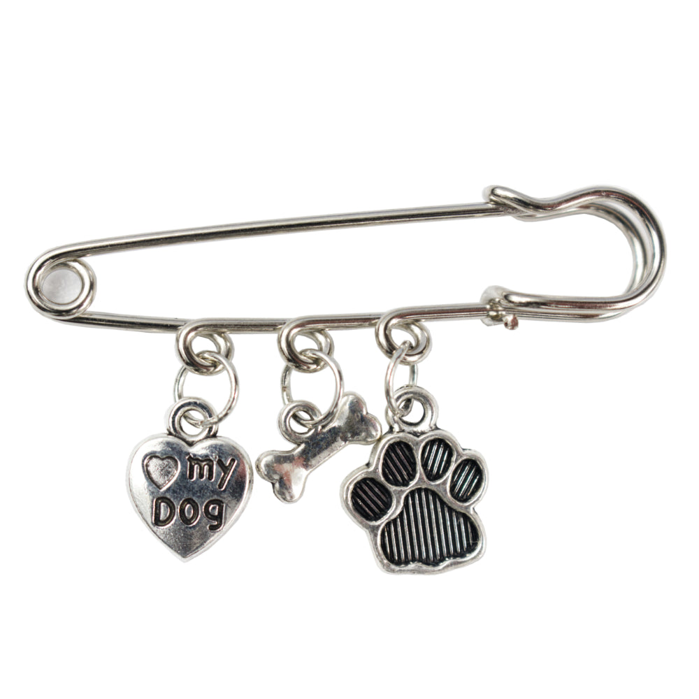 Dog Love Kilt Pin | I Love My Dog | Artisans Boutique