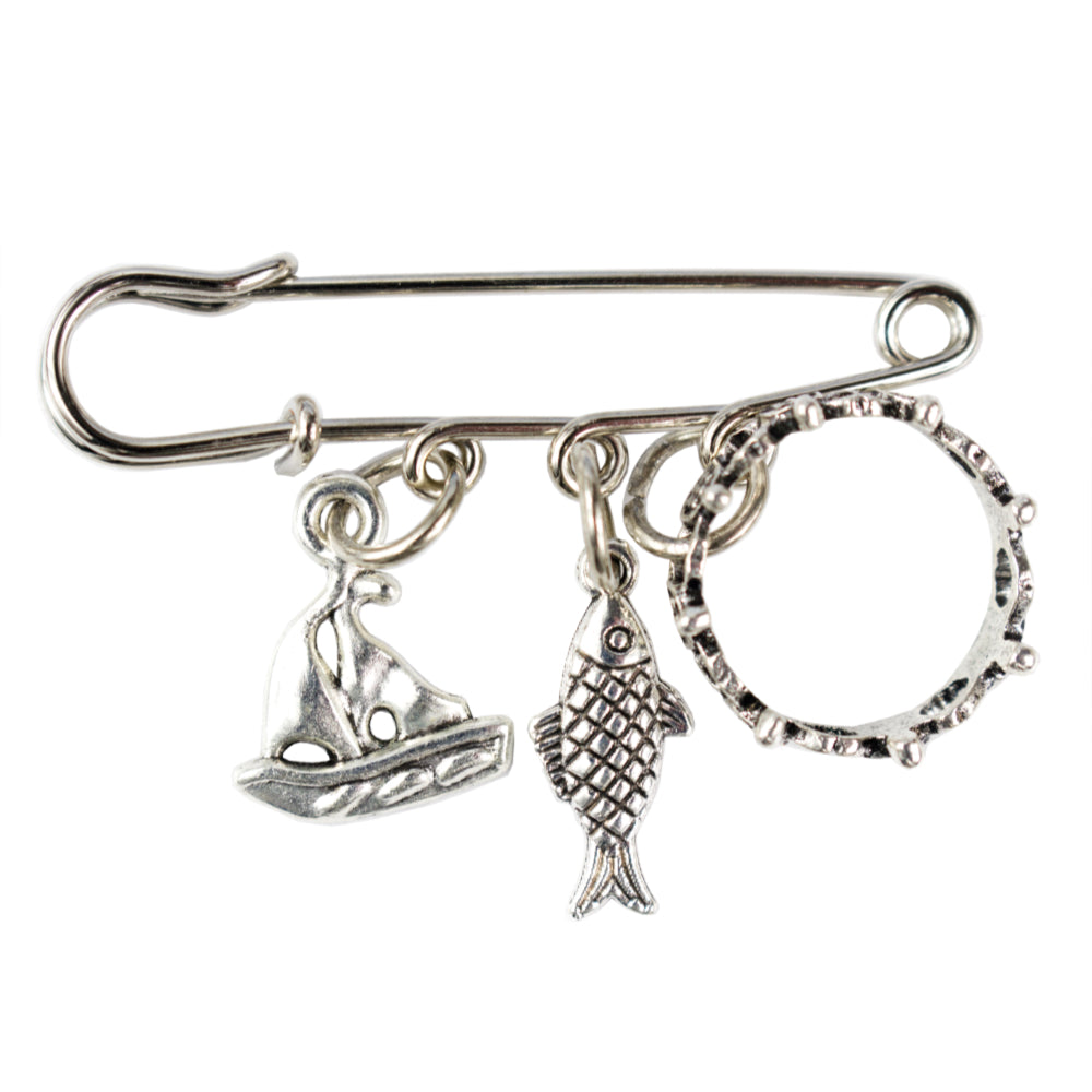 Unique Design Kilt Pin | King of the Sea Broach | Artisans Boutique