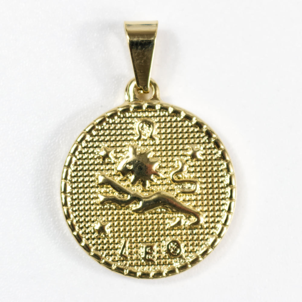 Zodiac Coin Necklace | Astrological Sign Pendent | Artisans Boutique