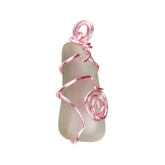 Sea Glass Wire Wrap Jewelry | Sea Glass Pendant 2 | Artisans Boutique