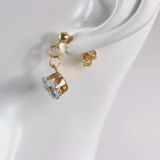 Rhinestone Dangle Earrings | Rhinestone Joy | Artisans Boutique