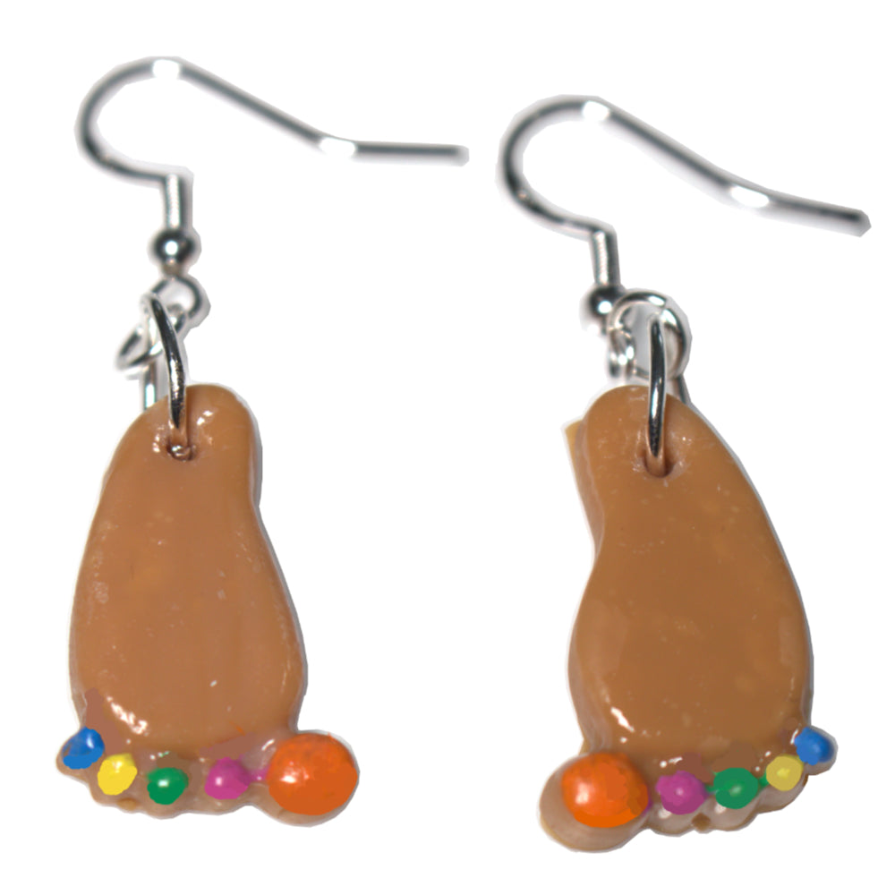 Polymer Clay Feet Earrings | Happy Feet Earrings | Artisans Boutique